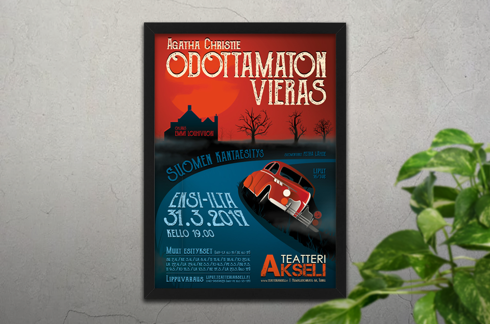 Odottamaton vieras, Teatteri Akseli